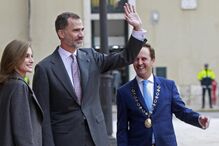Reis, Espanha, Felipe VI, Letizia, Lisboa, Câmara