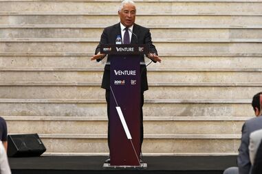 António Costa, Palácio da Ajuda, Web Summit, convidados, Joseph Gordon-Levitt, Ronaldinho Gaúcho, Paddy Cosgrave, Carlos Moedas, Paulo Portas, Fernando Medina, Durão Barroso, política, economia, negócios e finanças