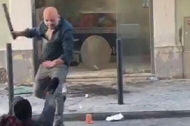 'Herói do Kebab' regressou a Portugal