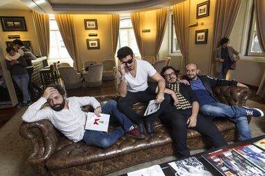 Porta dos Fundos, Portugal, César Mourão, Teatro Tivoli, Gregório Duvivier, João Vicente de Castro, Luís Lobianco, Gustavo Miranda, grupo Porta dos Fundos, Bárbara Duvivier, artes, cultura e entretenimento, teatro, cultura (geral), questões sociais