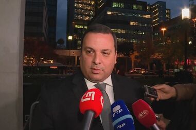 diretor do Serviço de Informações Estratégicas de Defesa, Jorge Silva Carvalho, Nuno Vasconcellos, presidente do grupo Ongoing, crime, lei e justiça