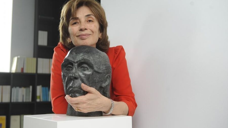 A jornalista Pilar del Rio