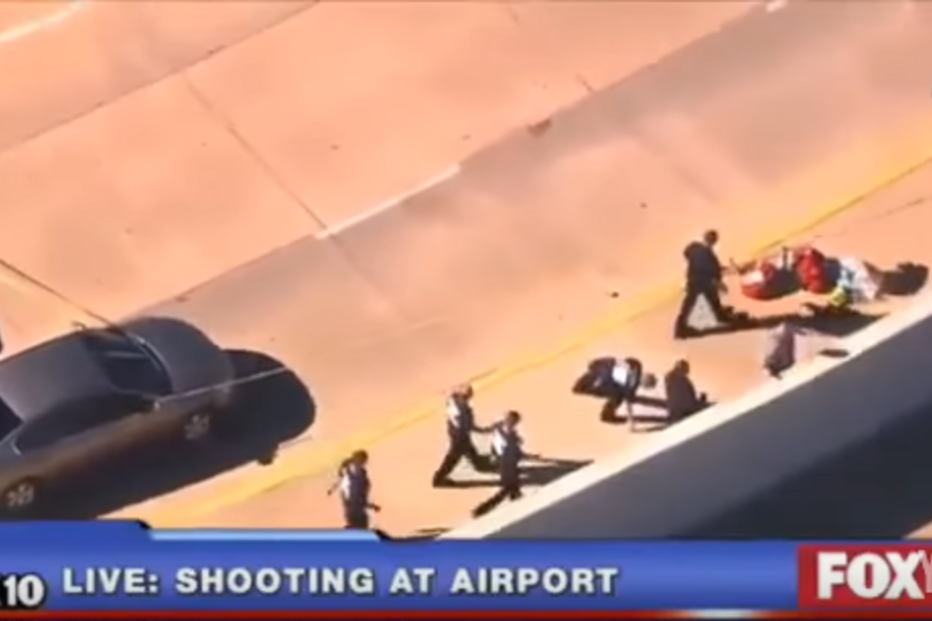 tiroteio, EUA, aeroporto, feridos