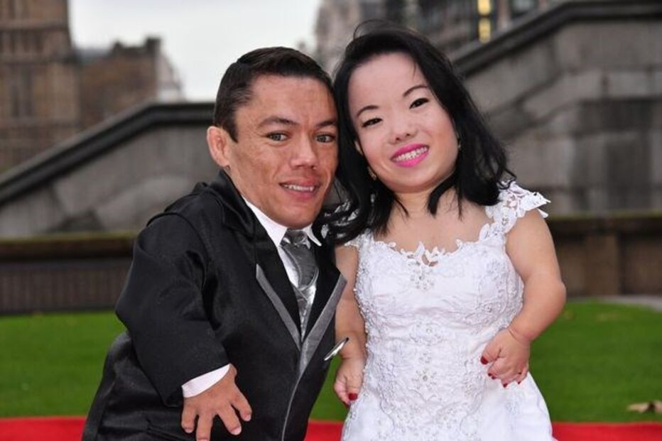 Paulo Barros, Katyucia Barros, Livro de Recordes do Guinness, Douglas da Silva, Cláudia Rocha, casal, casamento, nanismo