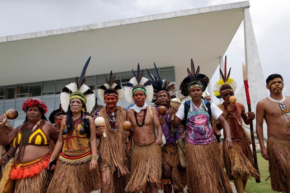 Brasil, índios, protesto, Palácio do Planalto, Michel Temer, Brasília, distúrbios, guerras e conflitos