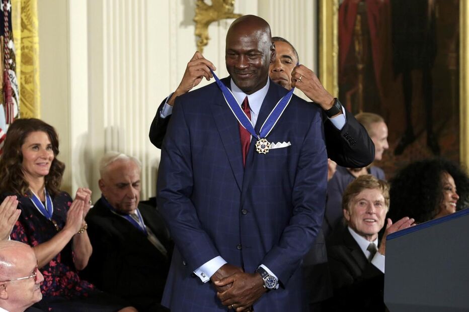 Barack Obama, homenagem, Medalha da Liberdade, Michael Jordan, Robert de Niro, Tom Hanks, Bill Gates