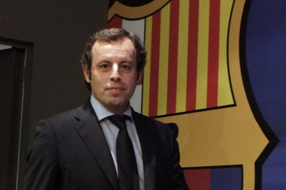 ex-presidente do FC Barcelona Sandro Rosell, presidente do FC Barcelona, Josep Maria Bartomeu, Santos, Neymar, FC Barcelona, Barça, desporto, futebol