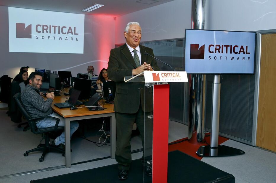 António Costa, Coimbra, Portugal, Critical Software, Instituto Pedro Nunes, economia, negócios e finanças, ciência e tecnologia