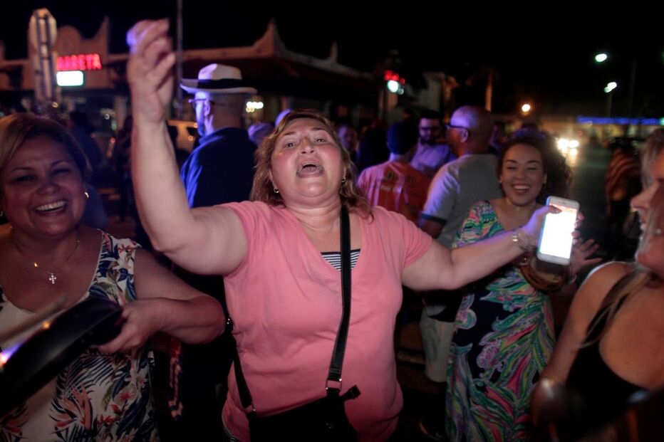Fidel Castro, Cuba, morte, celebração, Estados Unidos, Little Havana, Miami