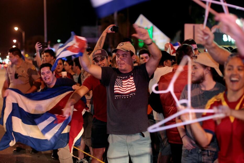 Fidel Castro, Cuba, morte, celebração, Estados Unidos, Little Havana, Miami