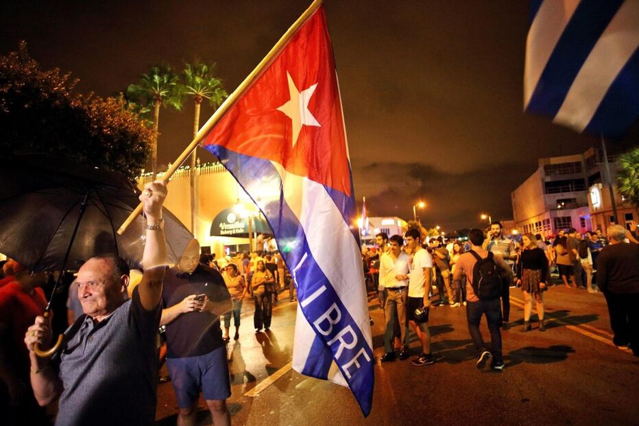 Fidel Castro, Cuba, morte, celebração, Estados Unidos, Little Havana, Miami