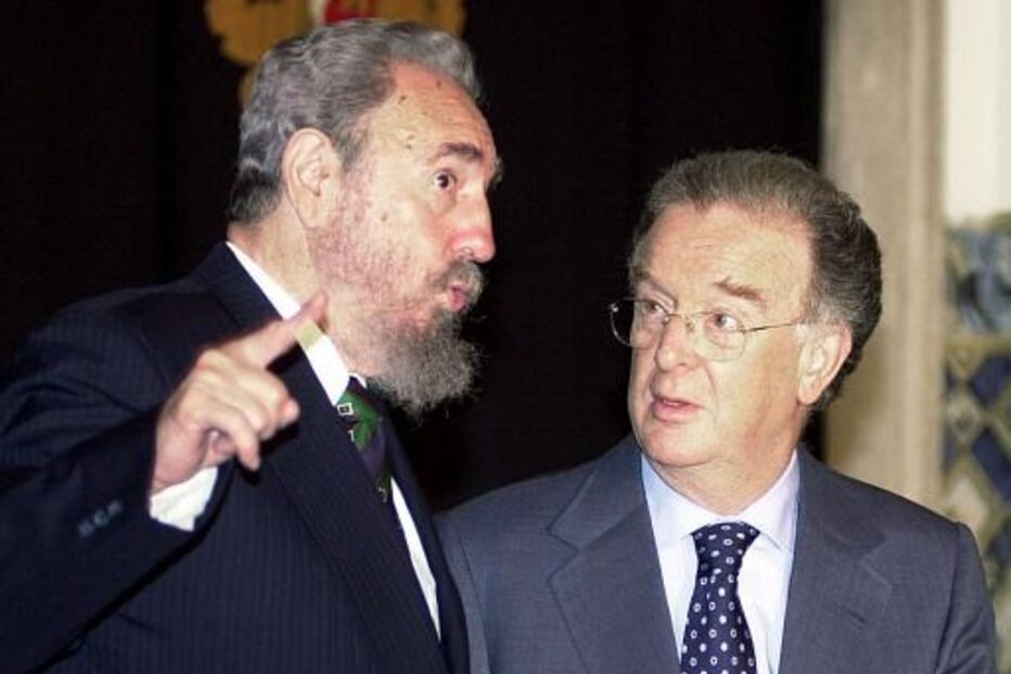 Fidel Castro, visita, Portugal, Jorge Sampaio, José Saramago