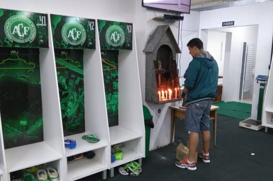 jogadores, adeptos, chapecoense