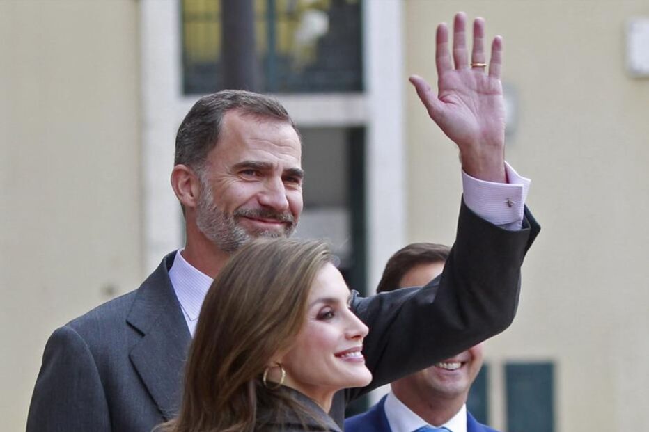 Reis, Espanha, Felipe VI, Letizia, Lisboa, Câmara