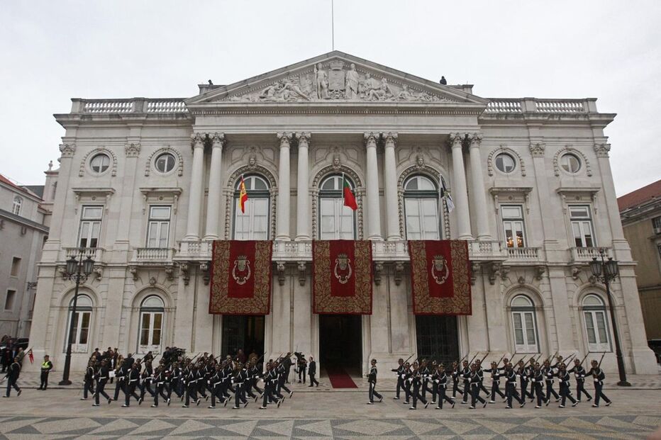 Reis, Espanha, Felipe VI, Letizia, Lisboa, Câmara