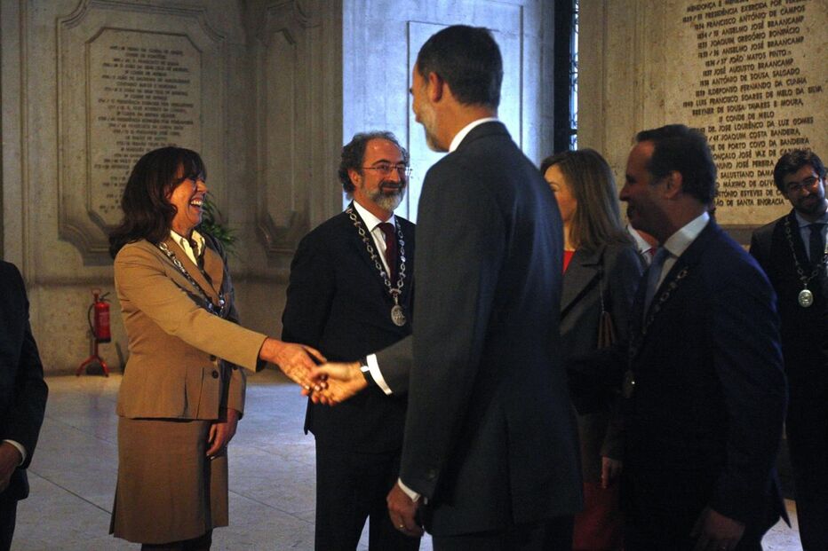Reis, Espanha, Felipe VI, Letizia, Lisboa, Câmara