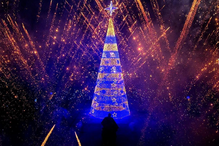 Natal, luzes, iluminação, decoração, Porto