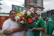 Adeptos partilham imagens nas redes sociais