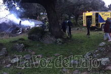 Toledo, queda, avioneta, incêndio