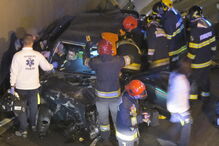 Choque em cadeia na cidade de Braga fez seis feridos, dois em estado grave