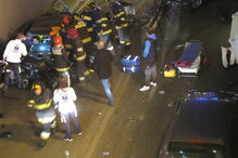 Choque em cadeia na cidade de Braga fez seis feridos, dois em estado grave