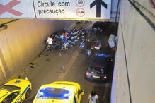 Choque em cadeia na cidade de Braga fez seis feridos, dois em estado grave