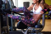 Carolina partilha habitualmente fotografias a treinar