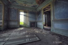 As imagens da desolação do abandono, captadas pelo fotógrafo português