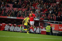 As melhores imagens do encontro entre Benfica e Paços de Ferreira