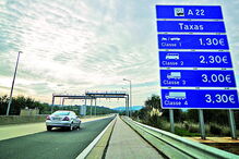 portagens, A22