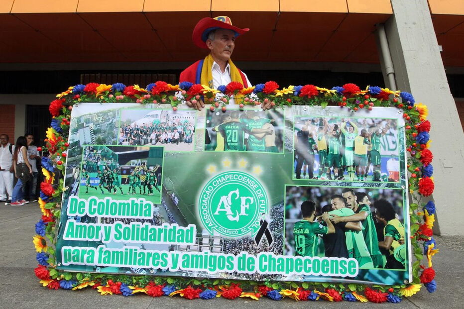 homenagens, chapecoense