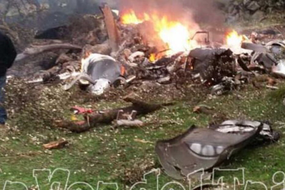 Toledo, queda, avioneta, incêndio