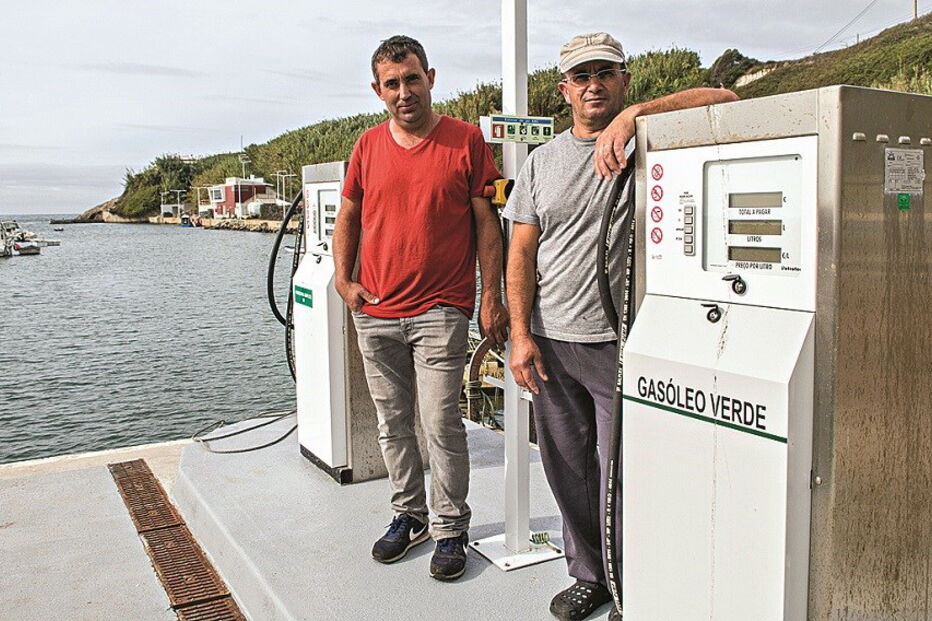 Odemira, porto, combustível, pesca, Portinho do Canal