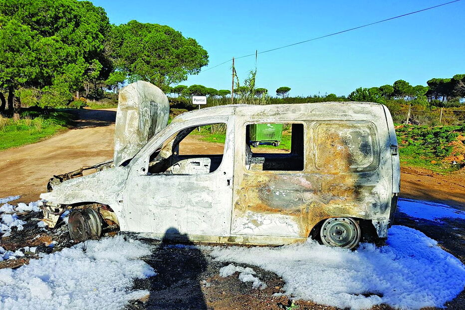carrinha, incêndio