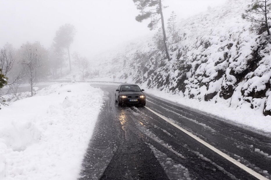 Serra da Estrela, Centro de Limpeza de Neve dos Piornos, Torre, Lagoa Comprida, Loriga, Sabugueiro