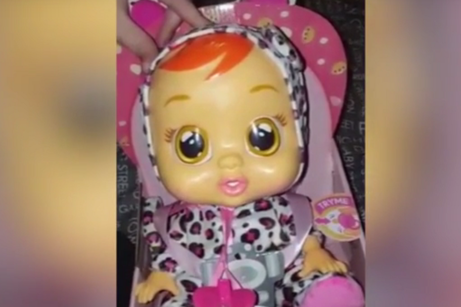 boneca cry baby