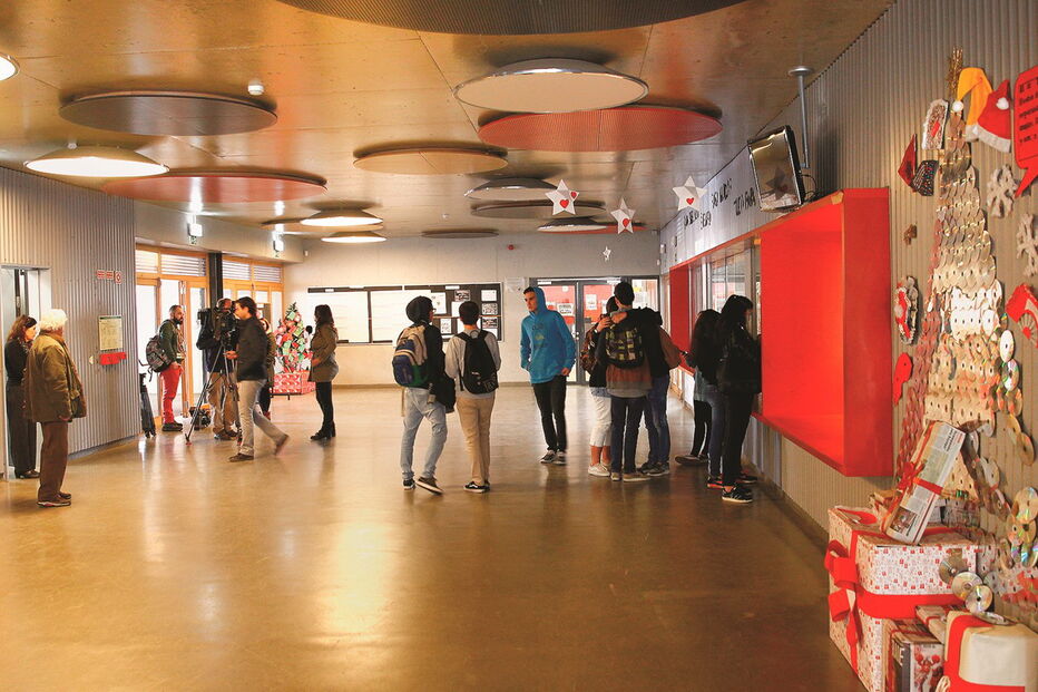 Escola Básica e Secundária de Carcavelos, Cascais, Parque Escola, Adelino Calado, Parque Escolar, Manuel Pereira