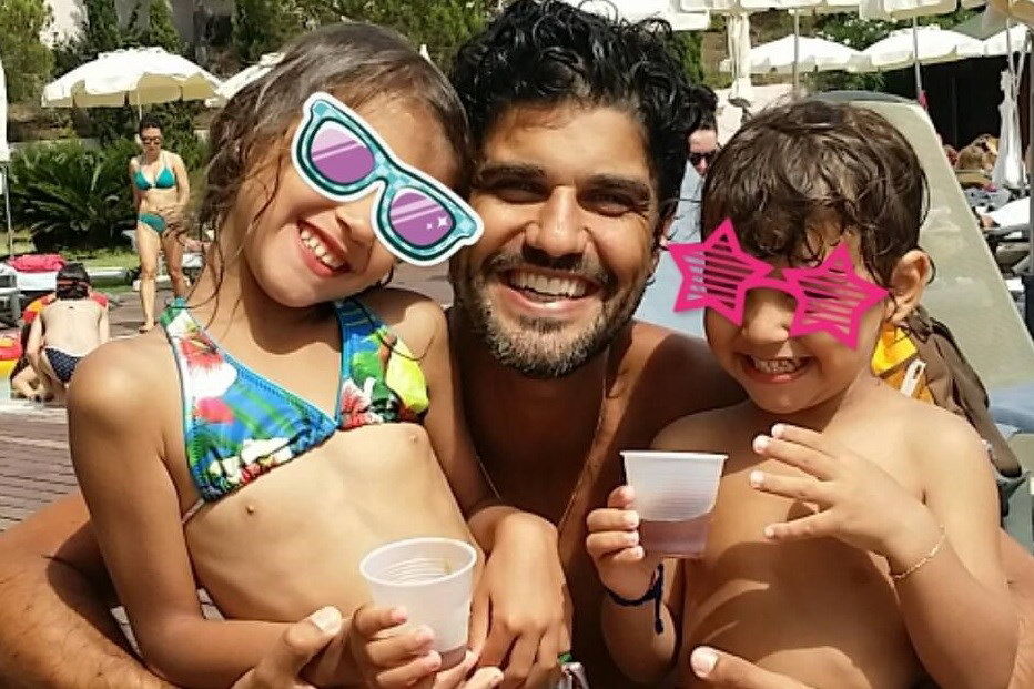 Bruno Cabrerizo viajou até Milão, em Itália, de forma a passar o Natal com a ex-mulher, Maria Caprara, e os dois filhos. 