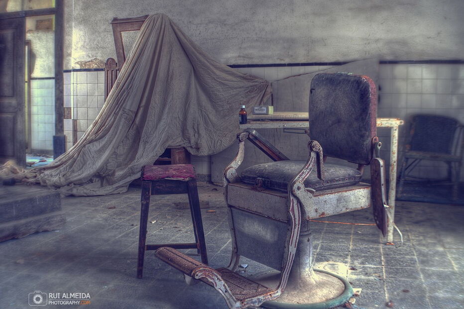 As imagens da desolação do abandono, captadas pelo fotógrafo português