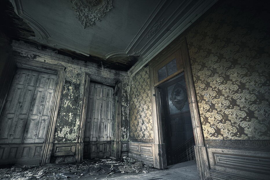 As imagens da desolação do abandono, captadas pelo fotógrafo português