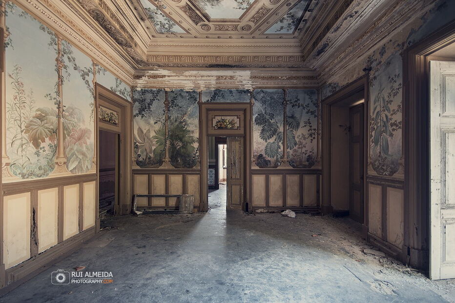 As imagens da desolação do abandono, captadas pelo fotógrafo português