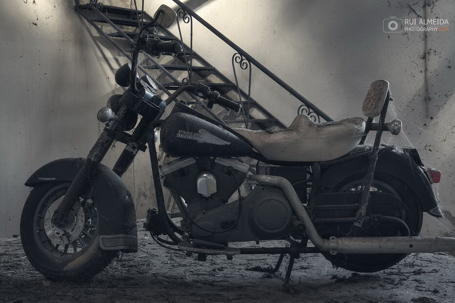 As imagens da desolação do abandono, captadas pelo fotógrafo português