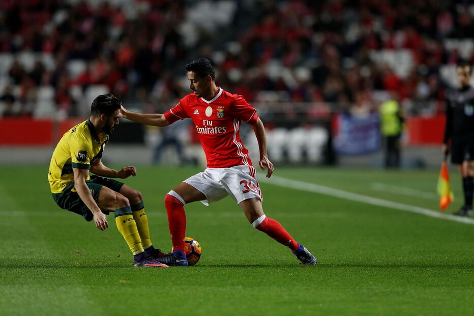As melhores imagens do encontro entre Benfica e Paços de Ferreira