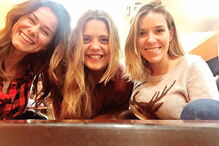 Cláudia Vieira com Marta d’Orey e Inês Mendes da Silva