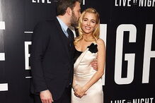 Sienna Miller, Ben Affleck, atores, sexo, gravações, Viver na Noite