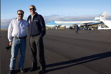 Pete Souza com Barack Obama