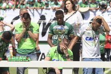 As imagens do regresso da Chapecoense aos relvados