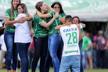 As imagens do regresso da Chapecoense aos relvados