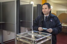 Benoît Hamon, Manuel Valls, França, primárias, Partido Socialista, François Hollande, François Fillon, Marine Le Pen, política, partidos e movimentos, eleições