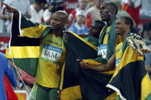 Nesta Castor acusou doping e fez os companheiros Usain Bolt, Michael Fratere, e Asafa Powell perder o ouro da estafeta